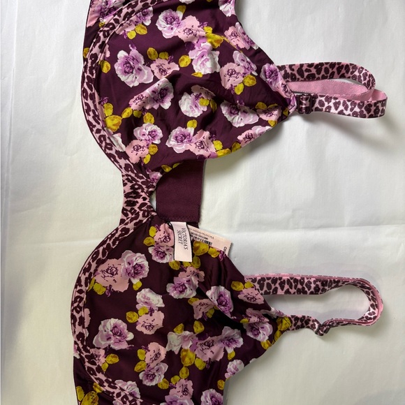 Victoria's Secret Purple Floral Bra - Picture 2 of 4